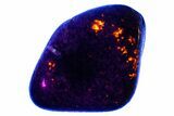 Polished Yooperlite Pebble - Highly Fluorescent! #176858-1